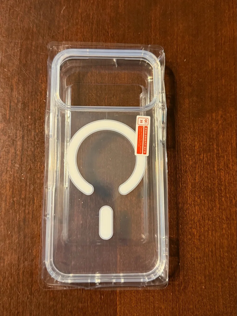 Clear Magnetic Phone Case for Phone 17 Pro Max